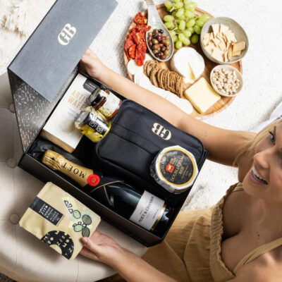 Gourmet Cheese & Moet Hamper